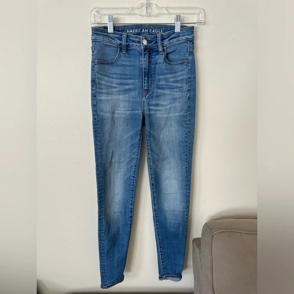 American Eagle "Super Stretch" Skinny Jeans Size 0